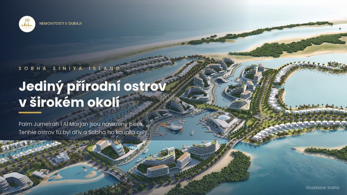 Sobha Siniya Island: jediný přírodní ostrov, který patří jednomu developerovi