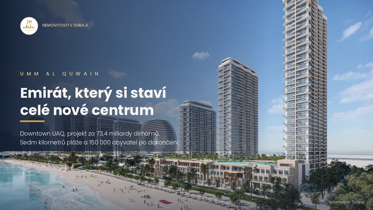 Downtown Umm Al Quwain: emirát, který si staví celé nové centrum