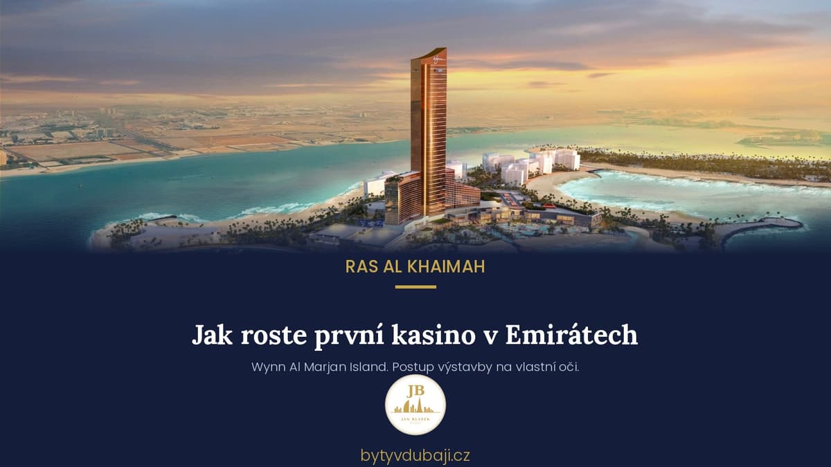 Wynn Al Marjan Island: jak roste první kasino v Emirátech