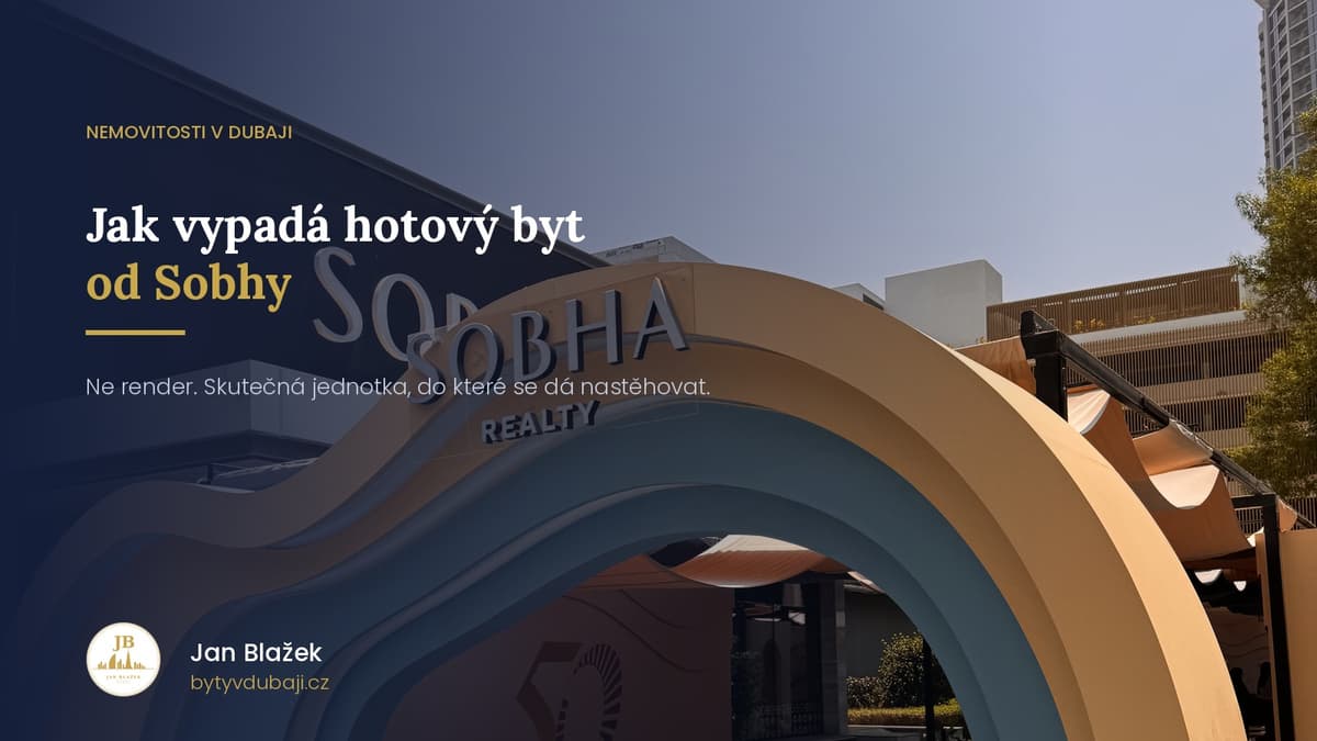 Jak vypadá hotový byt od developera Sobha