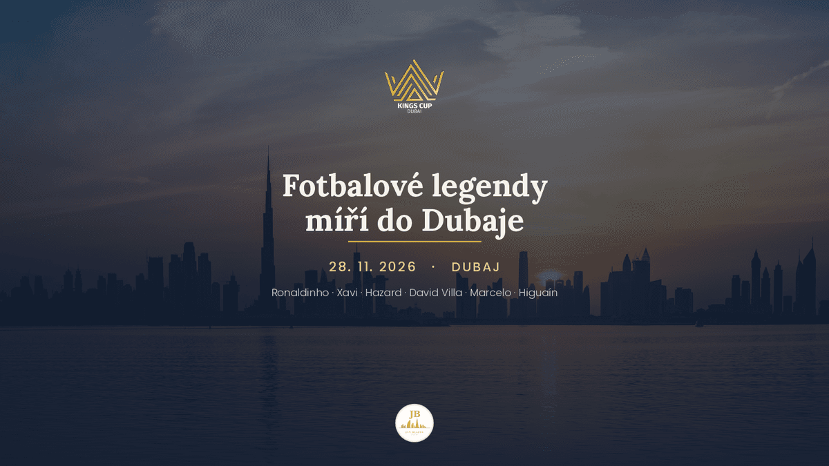 Fotbalové legendy míří do Dubaje. King's Cup 2026 přiveze Ronaldinha, Xaviho i Hazarda