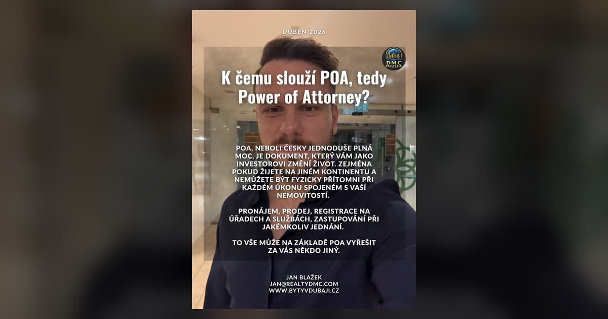 K čemu slouží POA, tedy Power Of Attorney?